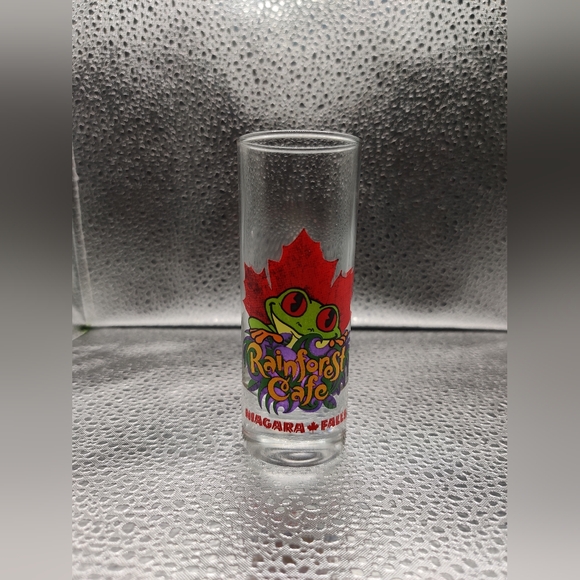 Rainforest Cafe Niagara Falls Shot Glass - Picture 1 of 8